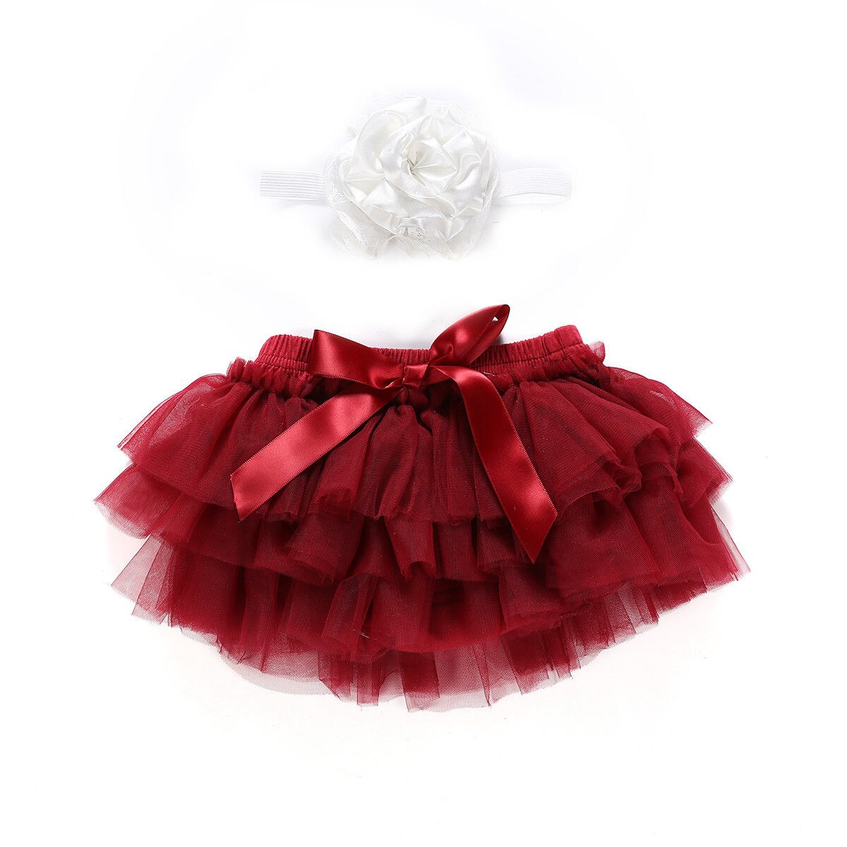 Leuke Baby Meisjes Layer Ballet Dans Slipje Rok