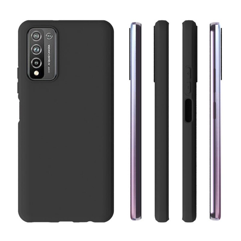 HONOR 10X Lite Full Matte Phone Case on Huawei honor 10X lite DNN-LX9 Soft TPU Silicon Back cover For honor 10x Light Cases