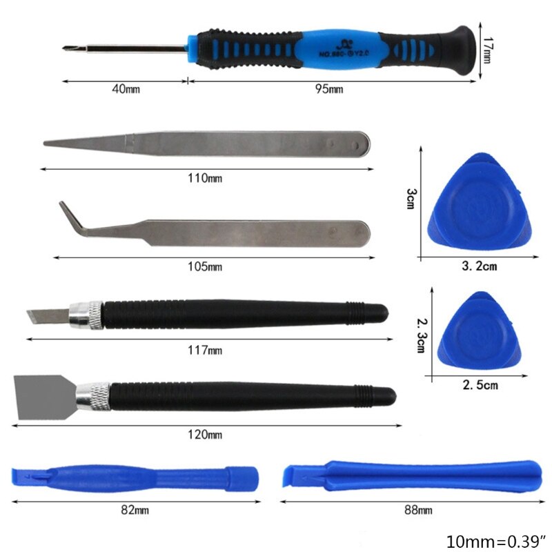 7-in-1 Precision Screwdriver Kit For IPhone 3G 3GS, IPod Touch, PSP Repair 8 thumbnail image