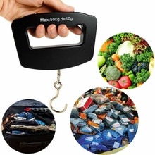 Portable Spring Scale Travel Luggage Scale Hanging Scale Mechanical Kitchen and Fish Fishing Scale: Default Title