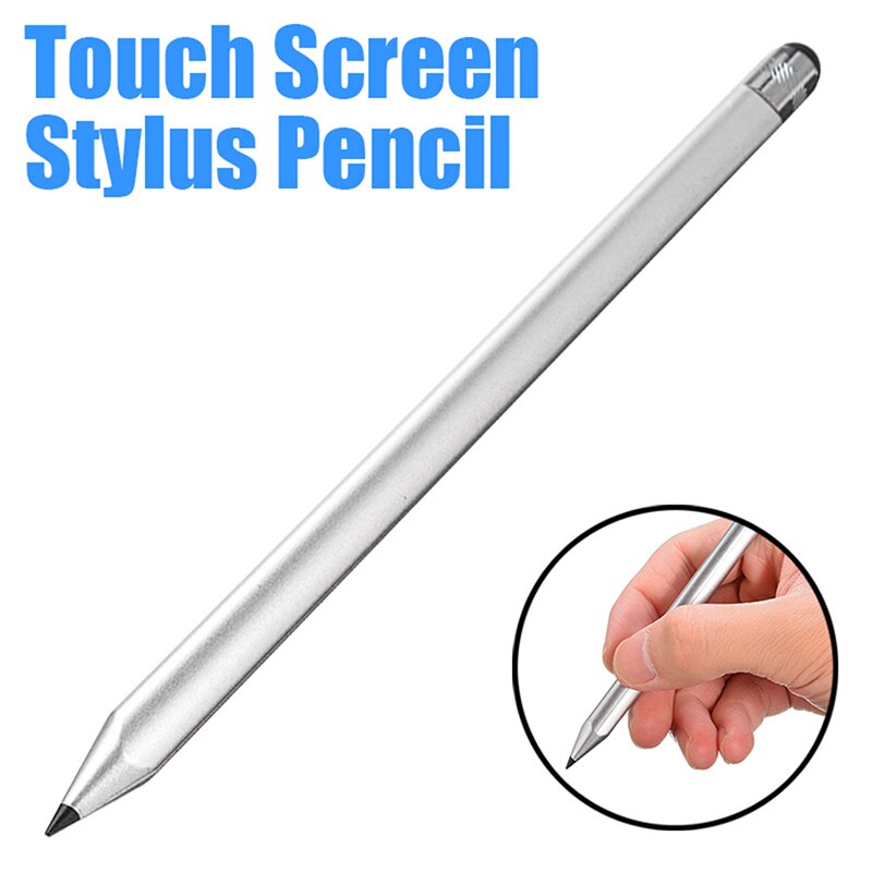1PC Dual Head Touch Screen Stylus Pencil Capacitive Capacitor Pen For i-Pad For Samsung Phone Tablet PC Accessories