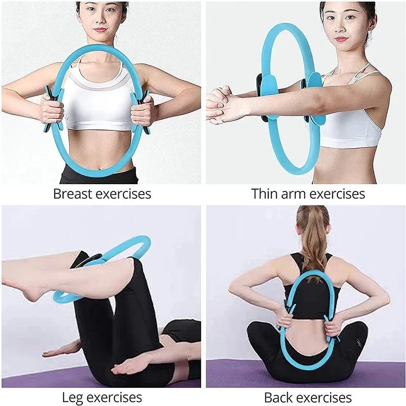 Yoga Fitness Pilates Ring Yoga Ring Open Rug Ring Magische Ring Bekkenbodem Spiertraining Yoga Benodigdheden Pilates Ring