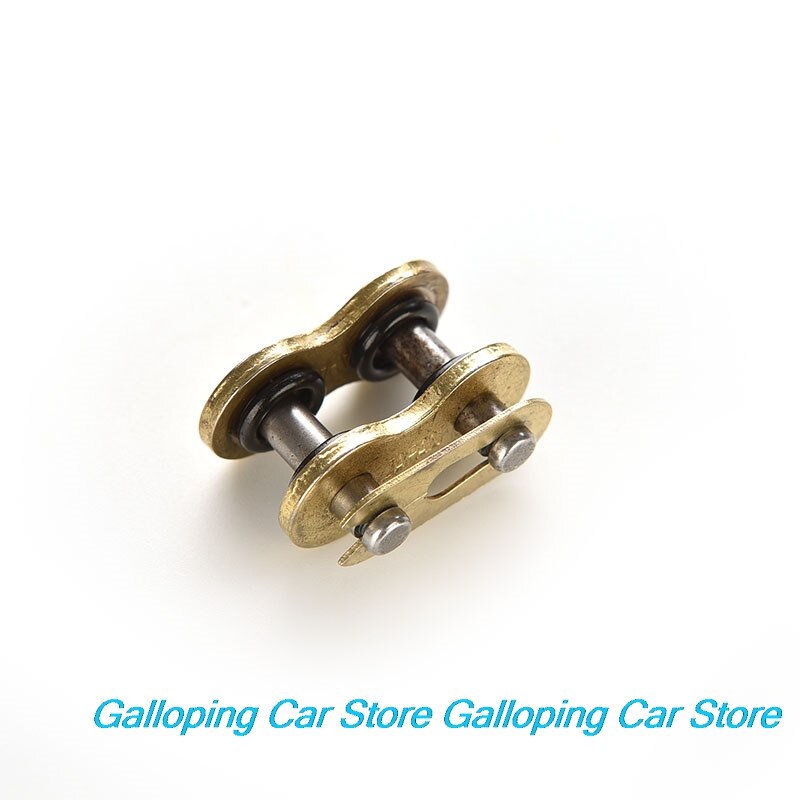 520H Zware Ketting Motorbike Dirt Bike Gold Aansluiten Master Links Met O-Ring Motor Ketting Connector Joint clip Lock Voor Atv