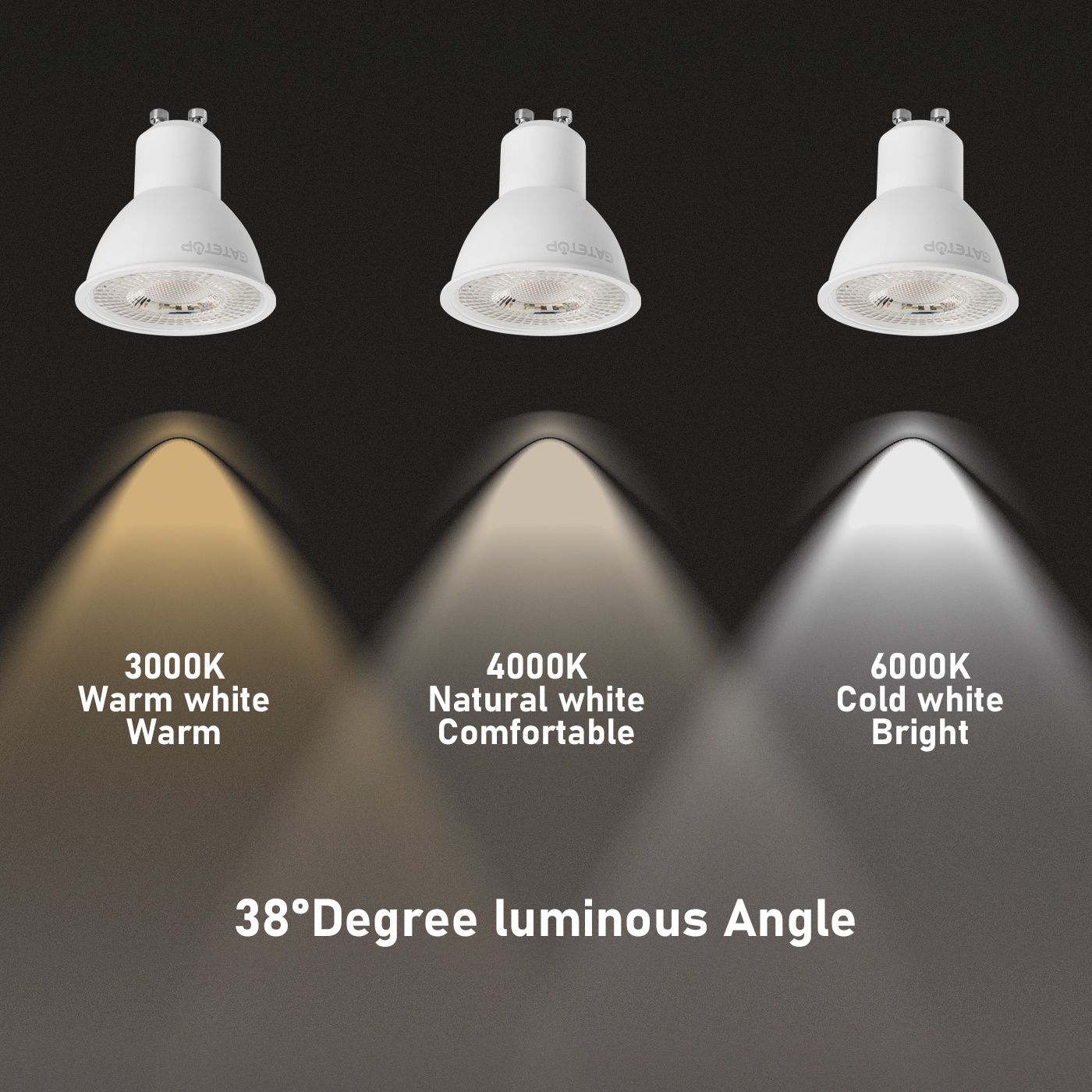 5PCS/LOT LED low voltage spotlight GU5.3 AC DC 12V high brightness warm white light MR16 3W-7W can replace 20W 50W halogen lamp