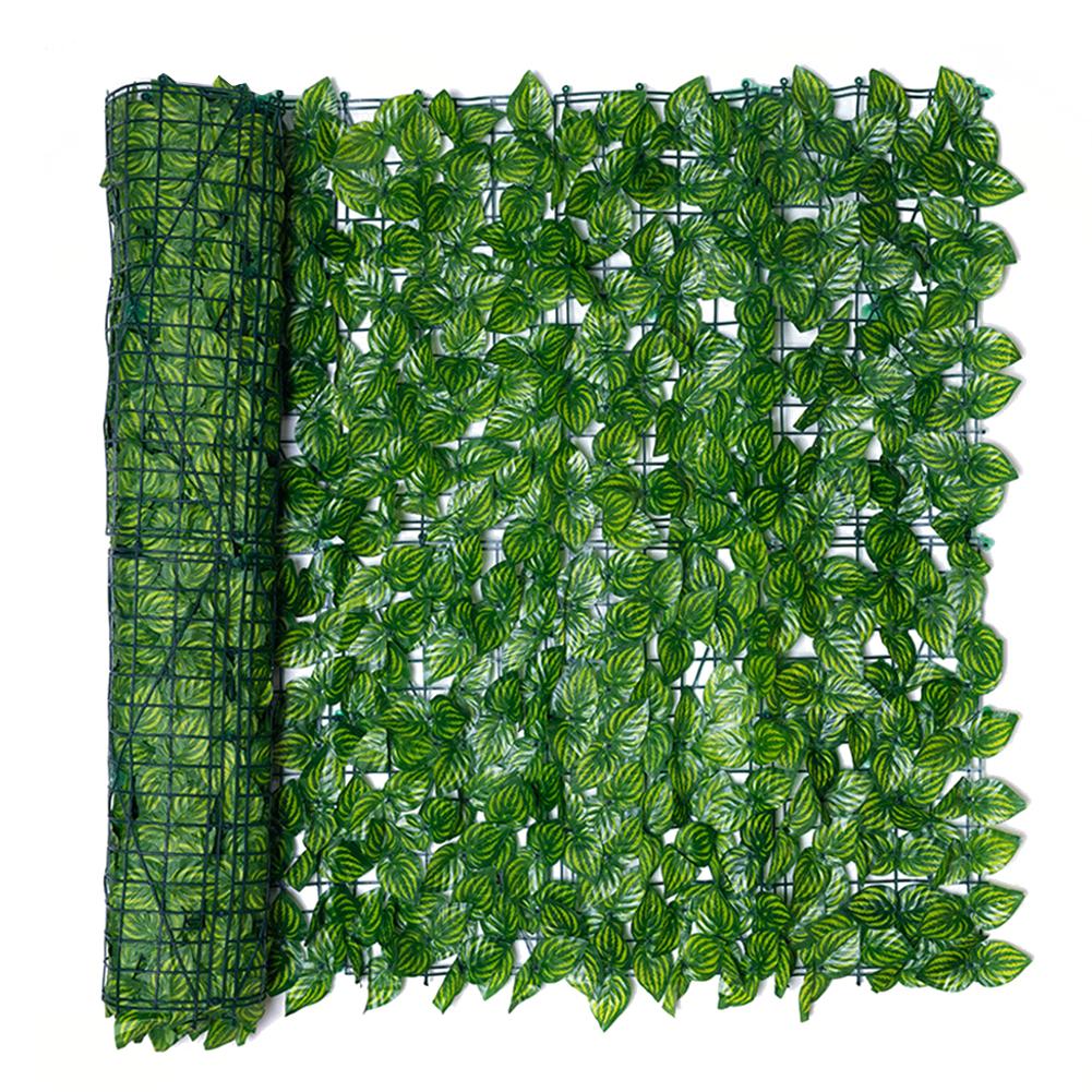 Artificial Hedge Leaves Faux Lvy Leaf Privacy Fence Screen For Garden Decoration Backyard Fence Mesh Balcony Garden Fence