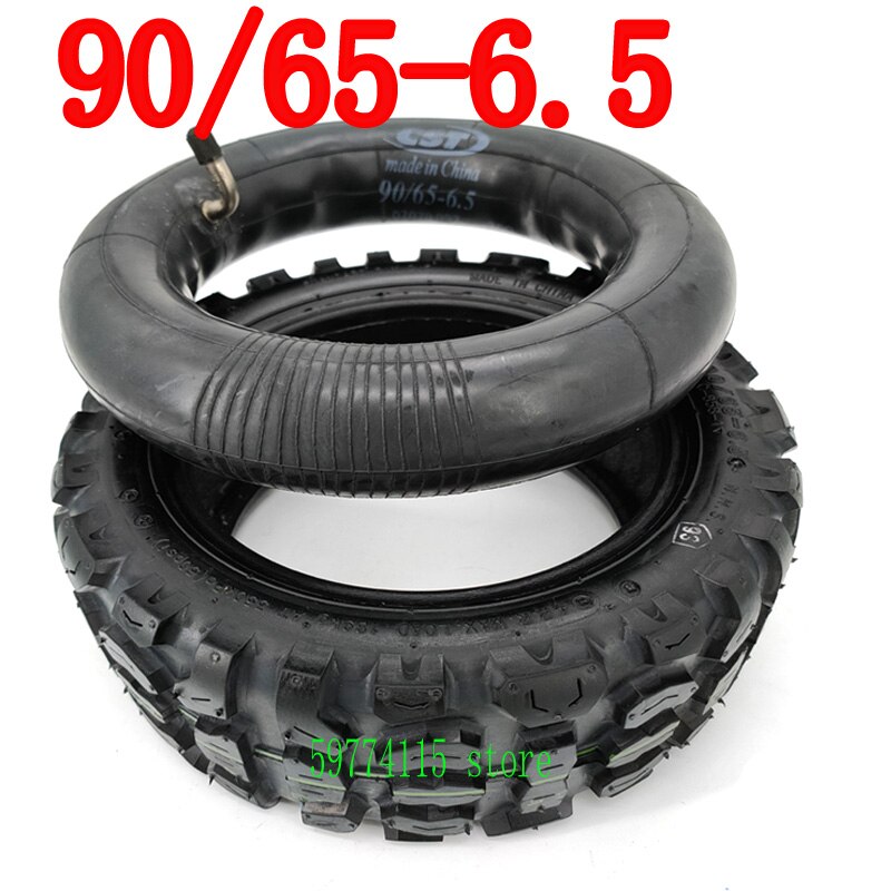 11 inch Off Road Tire 90/65-6.5 Inner Tube Inflatable Tyre for Electric Scooter Zero 11x Off Road Tire: tyre and inner tube