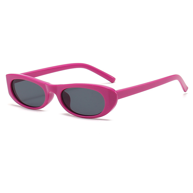 Gafas de sol negras con forma de ojo de gato para mujer, anteojos de sol femeninos, con montura estrecha, rectangulares, pequeños, UV400, 2024: Verde