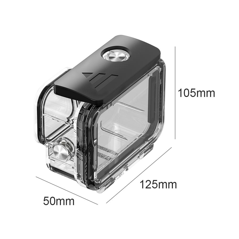 Transparent 50ATM Waterproof Case for GoPro Hero 9 Underwater Diving Protective Cover Hero9 Action Camera Accessories