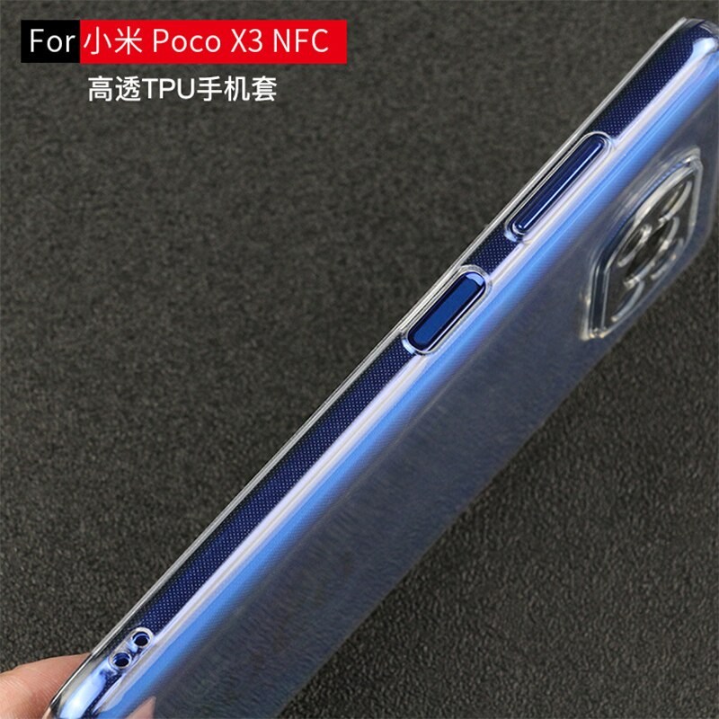 Transparante zachte tpu telefoon case voor xiaomi poco x3 nfc X3 PRO F3 GT M3 global versie Ultra Dunne clear back cover coque