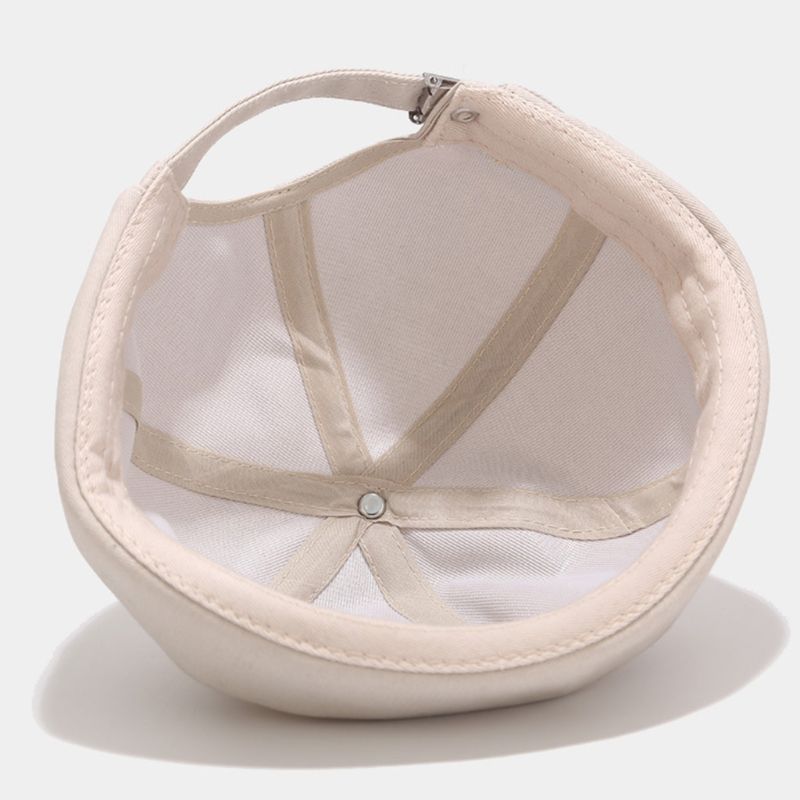 Men Women Retro Dome Melon Brimless Beanie Cap Solid Color Trendy Yuppies 6 Panels Casual Cotton Docker Sailor Hat