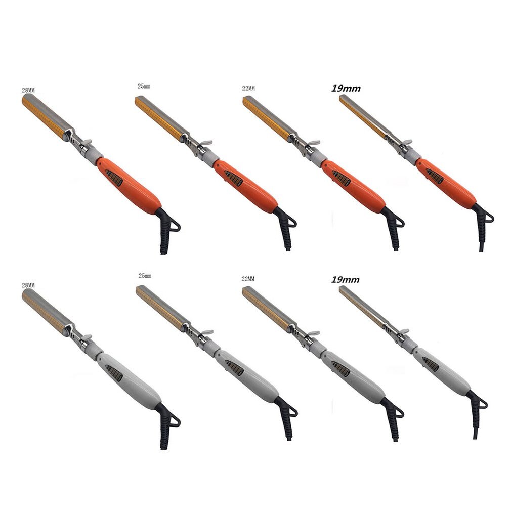 Hair Comb Multifunctional Quick Beard Hair Straightener Curling Curler Show Cap Men Beauty Hair Styling Tool