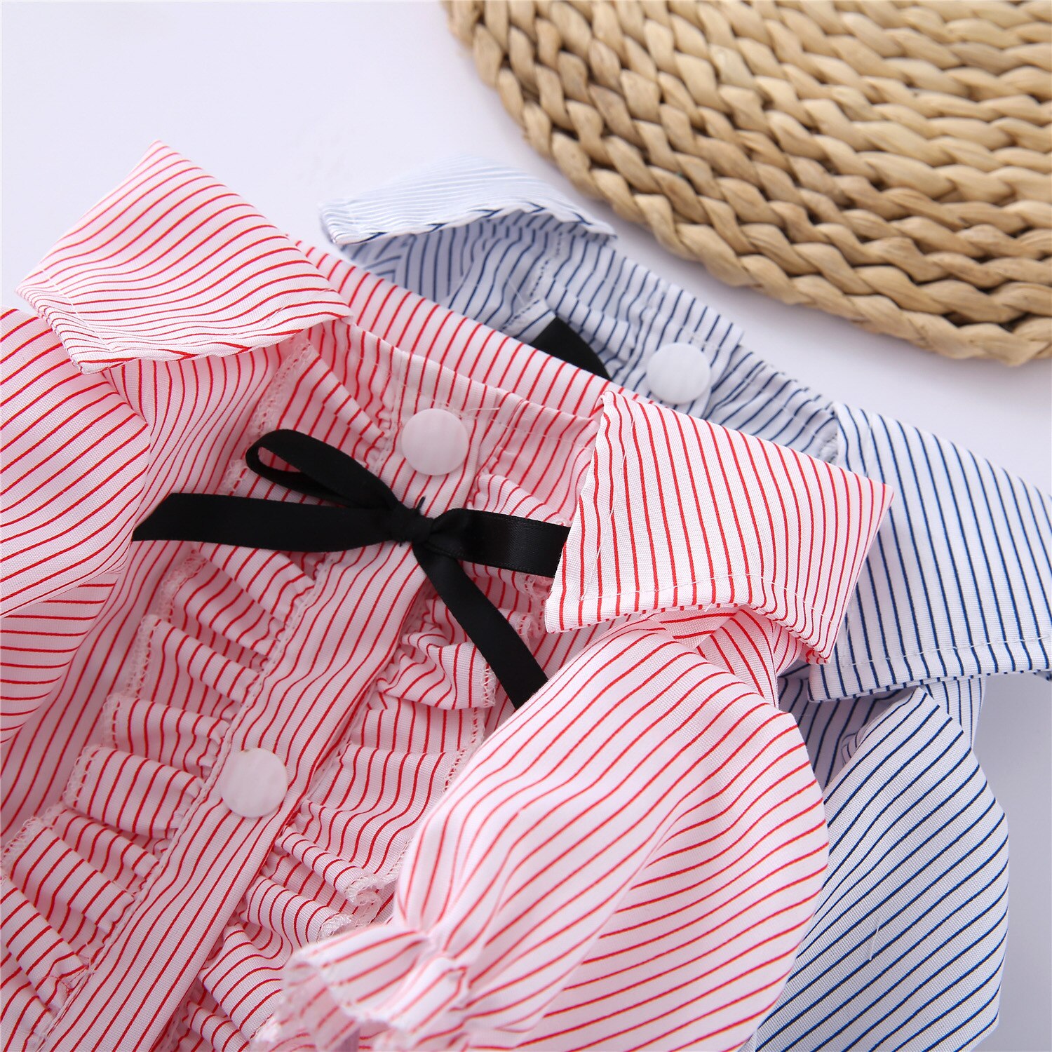 Huisdier jurk katoenen puppy hondenkleding voor kleine honden katten zomer shih tzu sfinx jurken shirts kat hond t-shirt rok kleding