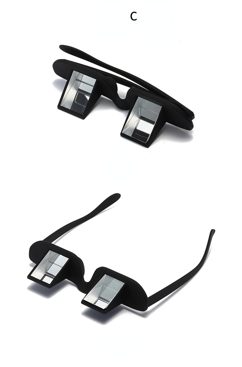 Outdoor Prisma Spektakel Refractieve Goggles Bril Belay Bril Voor Klimmen Wandelen Reizen Brillen: Black-S