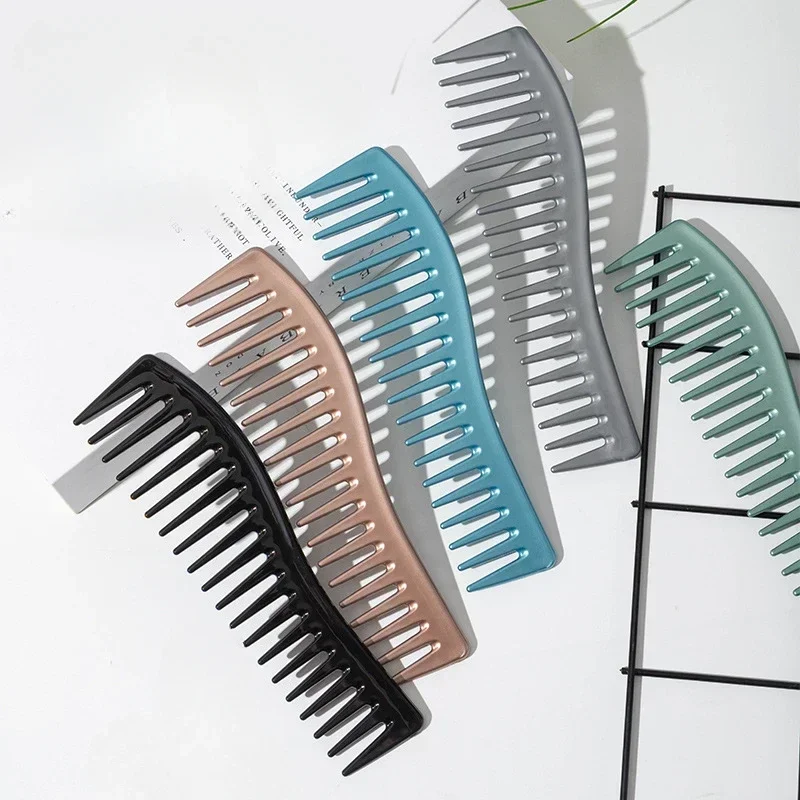 Grove Kappers Kam Hars Haarborstel Grote Grove Kam Kapsel Gereedschap Salon Kapper Kammen Mode Accessoires
