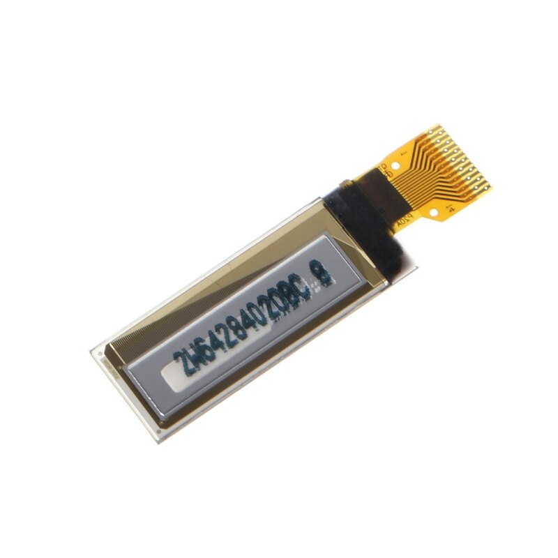 0.91 Inch 128x32 OLED LCD White Display Module SPI Series SSD1306 for arduino