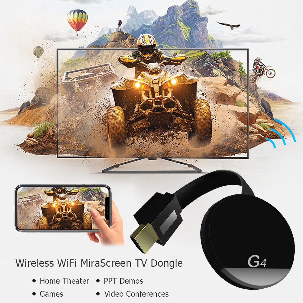 Streamer Tv Stick 1080P Wireless Display Dongle Wifi Hdmi Miracast Video Ontvanger Media Streamer Tv Stick Voor Laptop Tablet