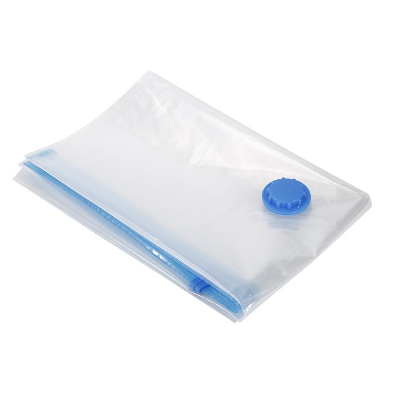 Sac de rangement sous vide pratique, sac de rangement pour vêtements transparents à domicile, sacs de voyage compressés pour gagner de l'espace HWC,