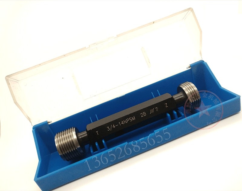 Draad Tand Gauge 6 H Amerikaanse Tool Draad Plug Gauge Tand Regel Go/No Go Gage 3/8-24 3/4-10 1/2-28