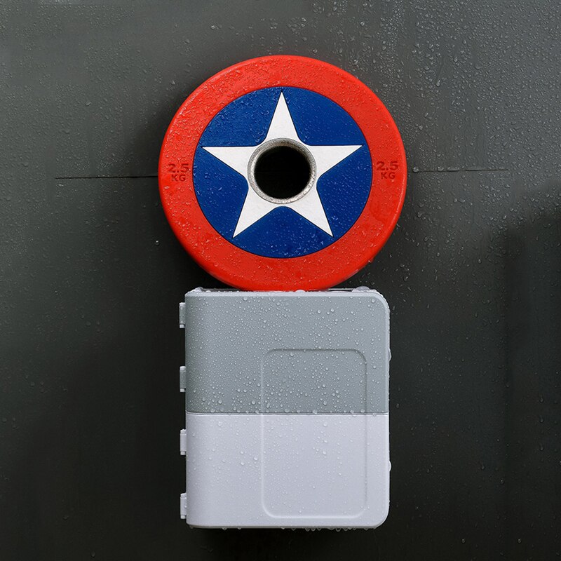 Portable Waterproof Tissue Toilet Paper Holder Plastic Wall Mounted Dispenser Organizer Storage Box Bathroom Accessory