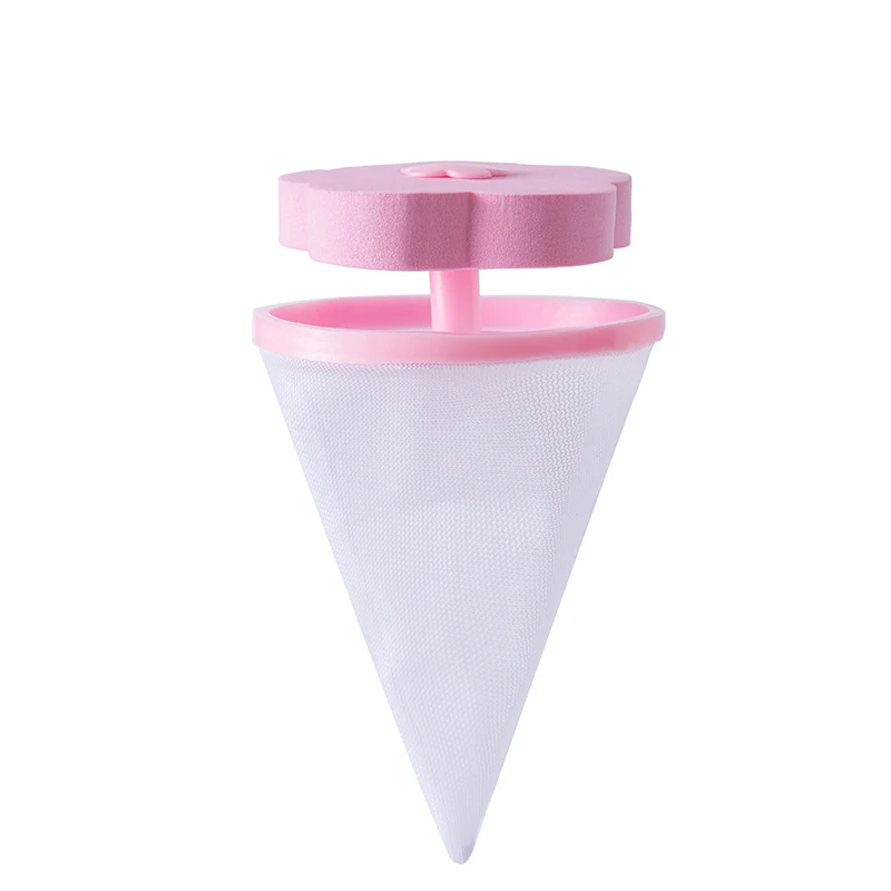 Plum Blossom Washing Machine Filter Remove Dirty Hair Mesh Yarn Laundry Reusable Ball Pet Fur Lint Hair Catcher Clothe Cleaning
