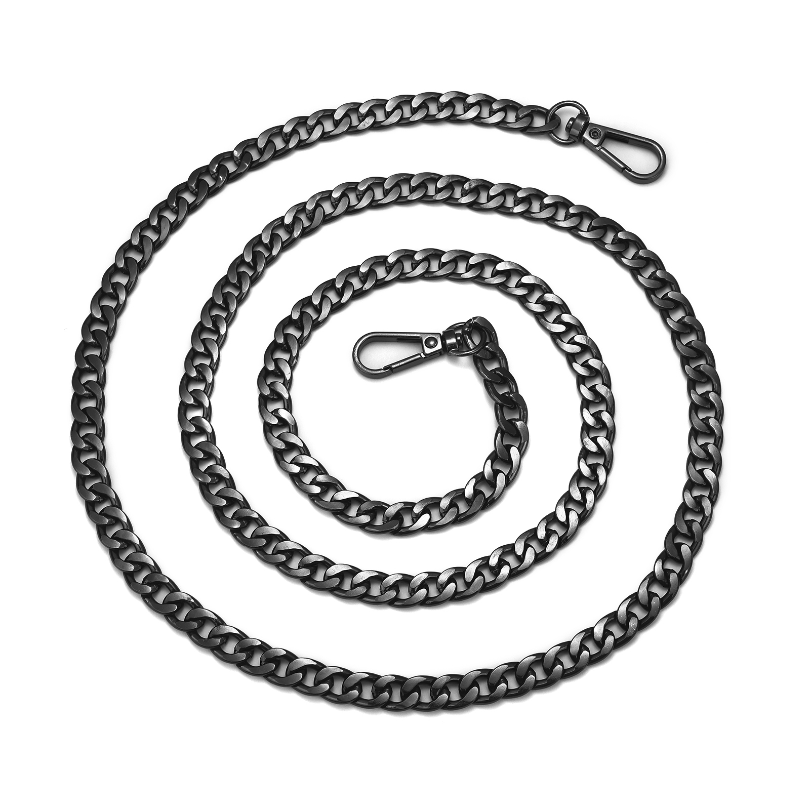 40/120 cm Metallkette Goldene Silbrig Schwarz Aluminiumkette Für Schmuckherstellung Erkenntnisse Tasche Kette Riemen Griff Ersatzketten: Blau