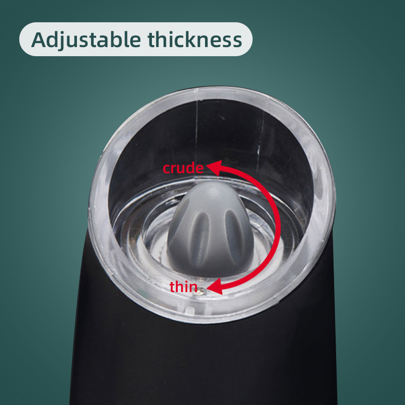 saengQ Electric Pepper Grinder Pepper Mill Stainless Steel Automatic Gravity Induction Salt Kitchen Spice Grinder Tools