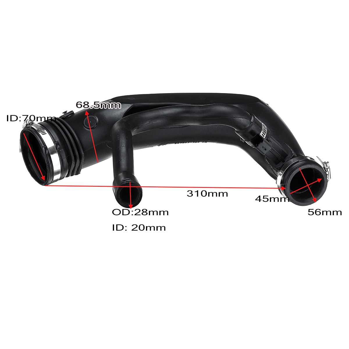 Luchtfilter inlaatslang Voor Peugeot 308 408 308CC 308SW Voor RCZ Voor