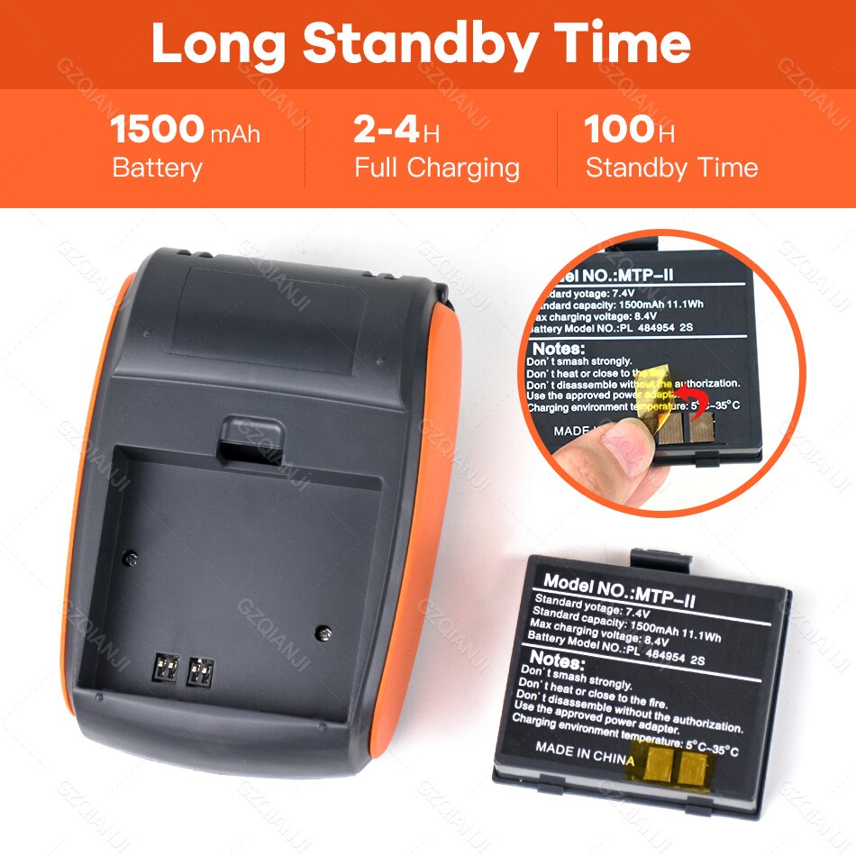 SII e boleta 58mm Mini Bluetooth Printer Thermal Portable Receipt Ticket Bill Machine Printer for Mobile Android Phones