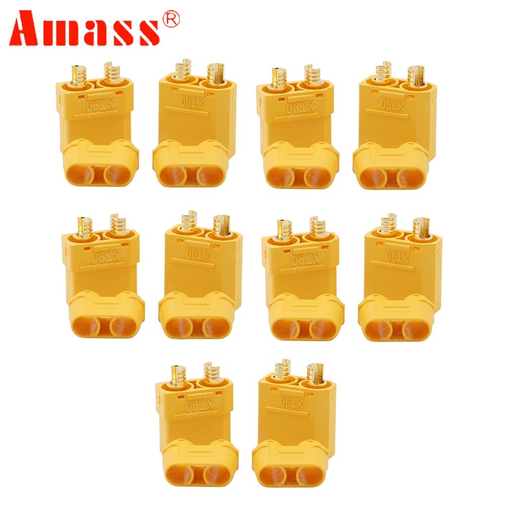 Fiches Dorées XT30 XT60 XT90 Pour Batteries LiPo - Lot De 1 à 10 Paires - Neuf