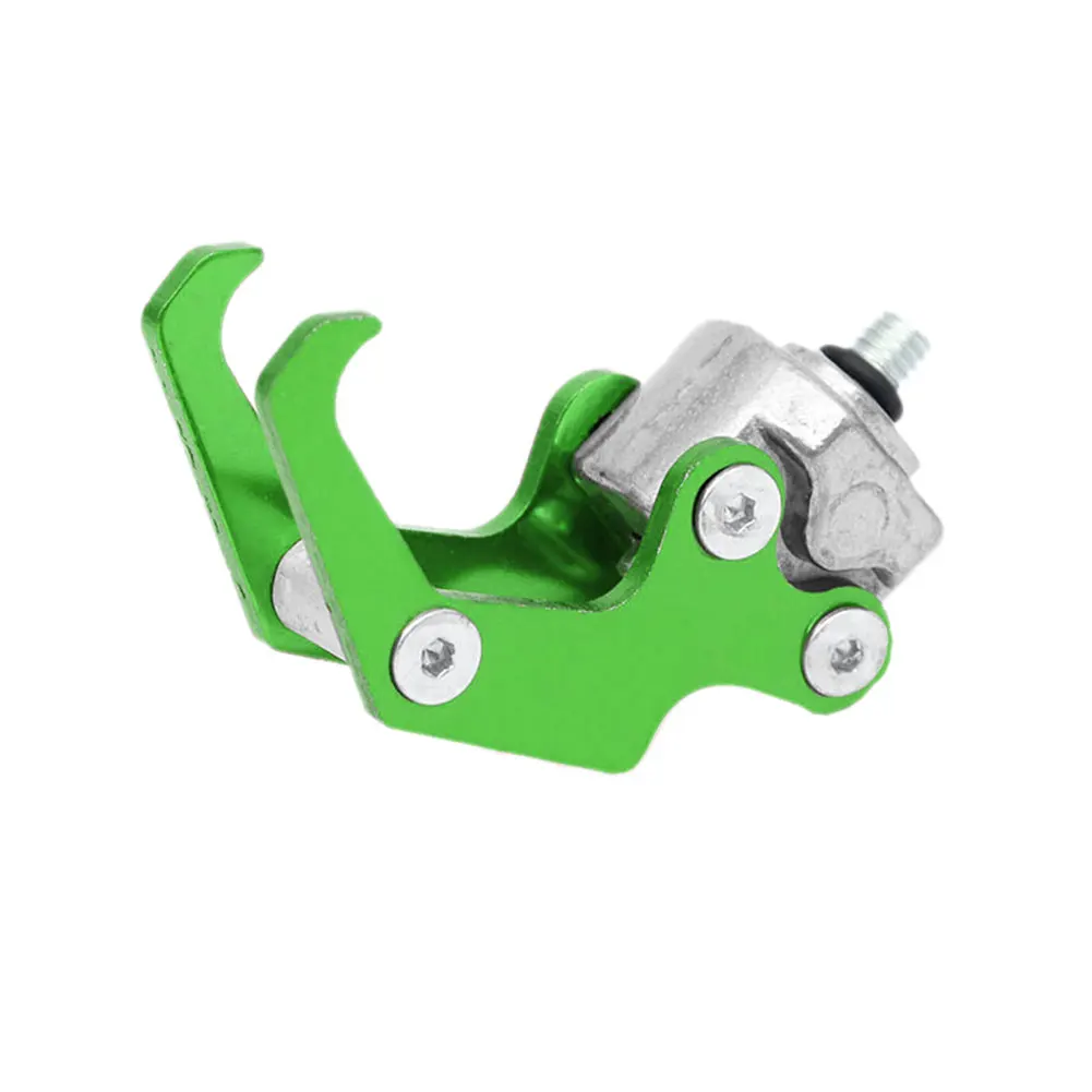 Colgador de garra de águila para casco de motocicleta, gancho duradero de 6mm con tornillo de aluminio, guante para casco de motocicleta, soporte para transporte de equipaje, 1 Uds.: Verde militar