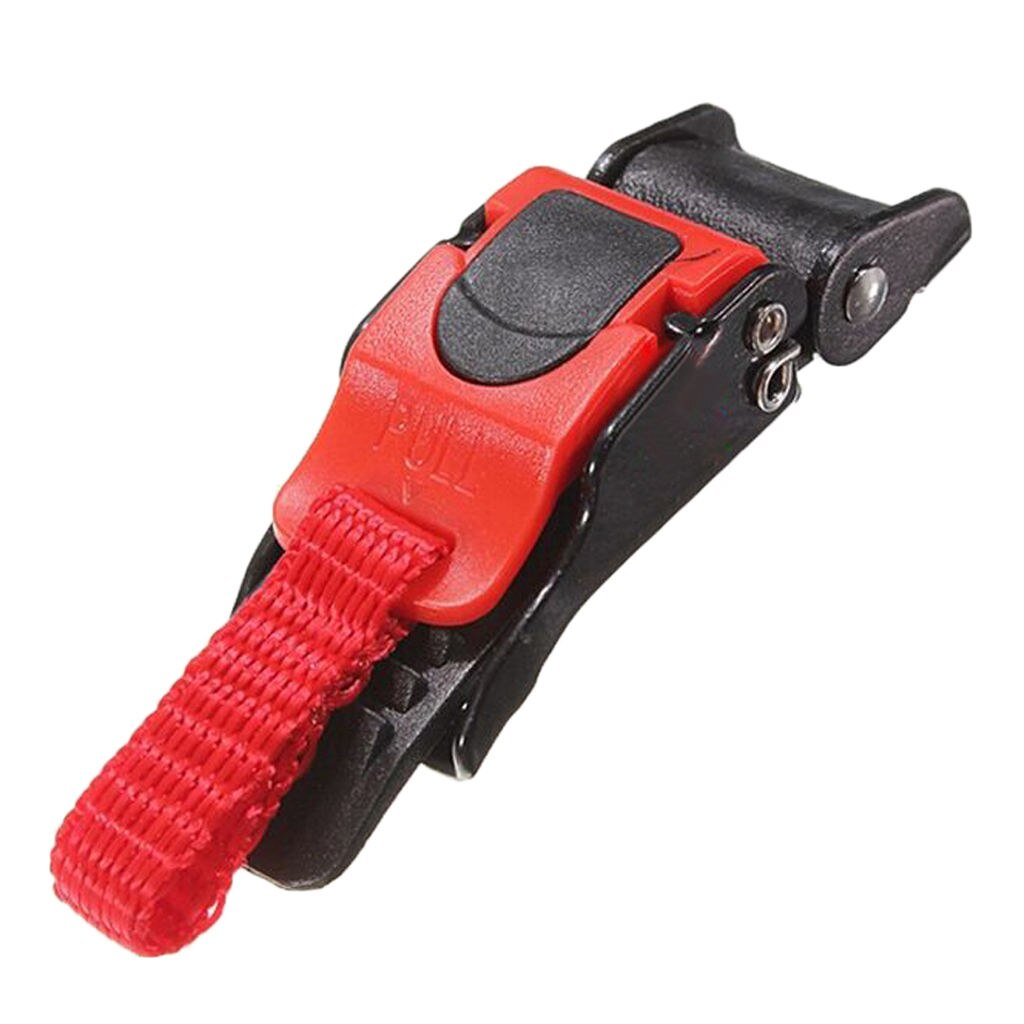 The Helmet Shop, Helm Quick Release Gesp Kit Ratcheted RVS Helm Chin Strap Adapter (HC-001