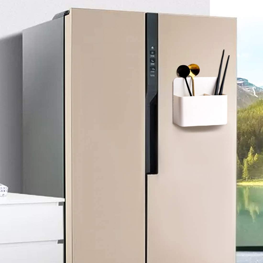 Dry Erase Marker Holder Magnetic, Whiteboard Magnetic Marker Holder With Powerful Magnets for Office, Refrigerator, Locker