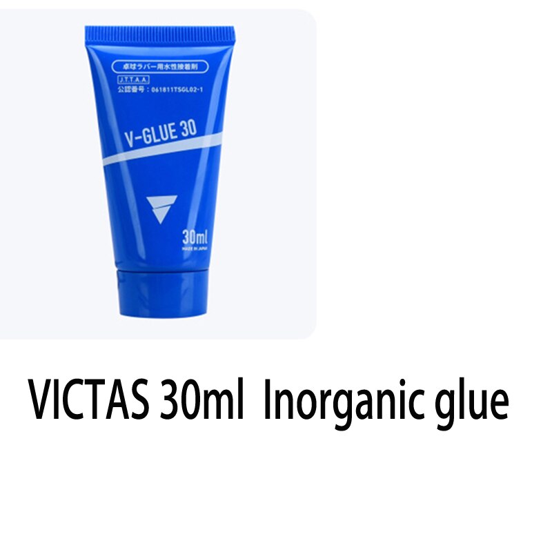 Original Victas inorganic glue water solubility bond adhesive for assemble table tennis rubber and blade to racket ping pong gam: 30ml