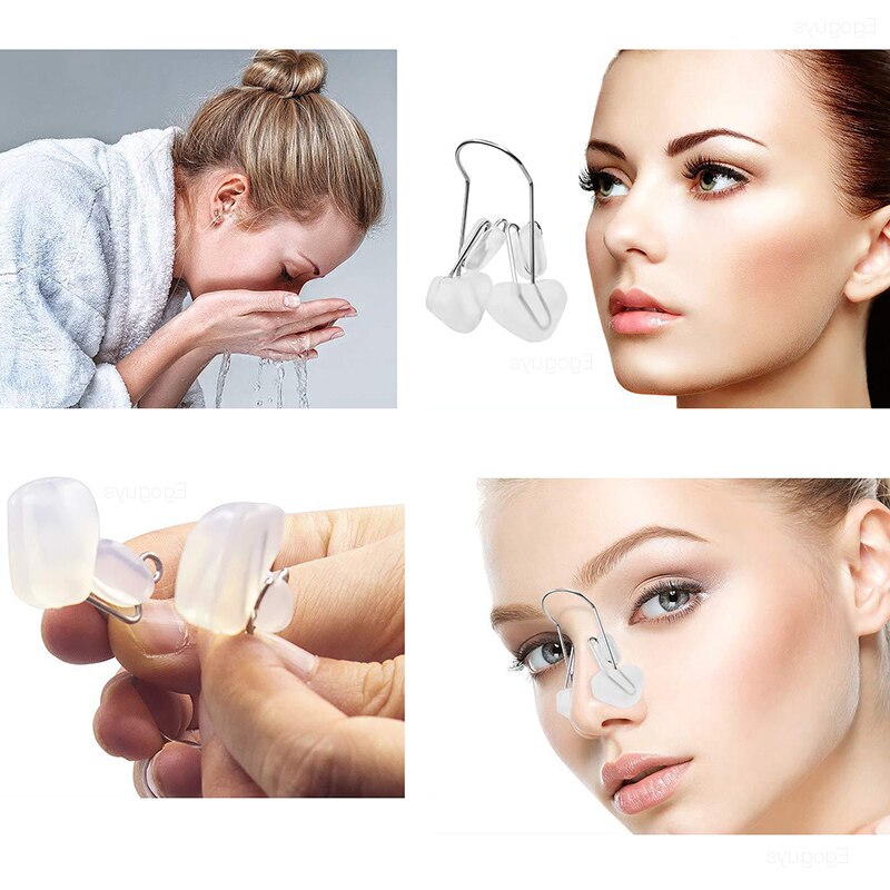 1pc Nose Bridge Reshaper Clip Nose Up Corrector Lifting Shaping Shaper Nose Straightening Orthotics Facial Massager Beauty Tool