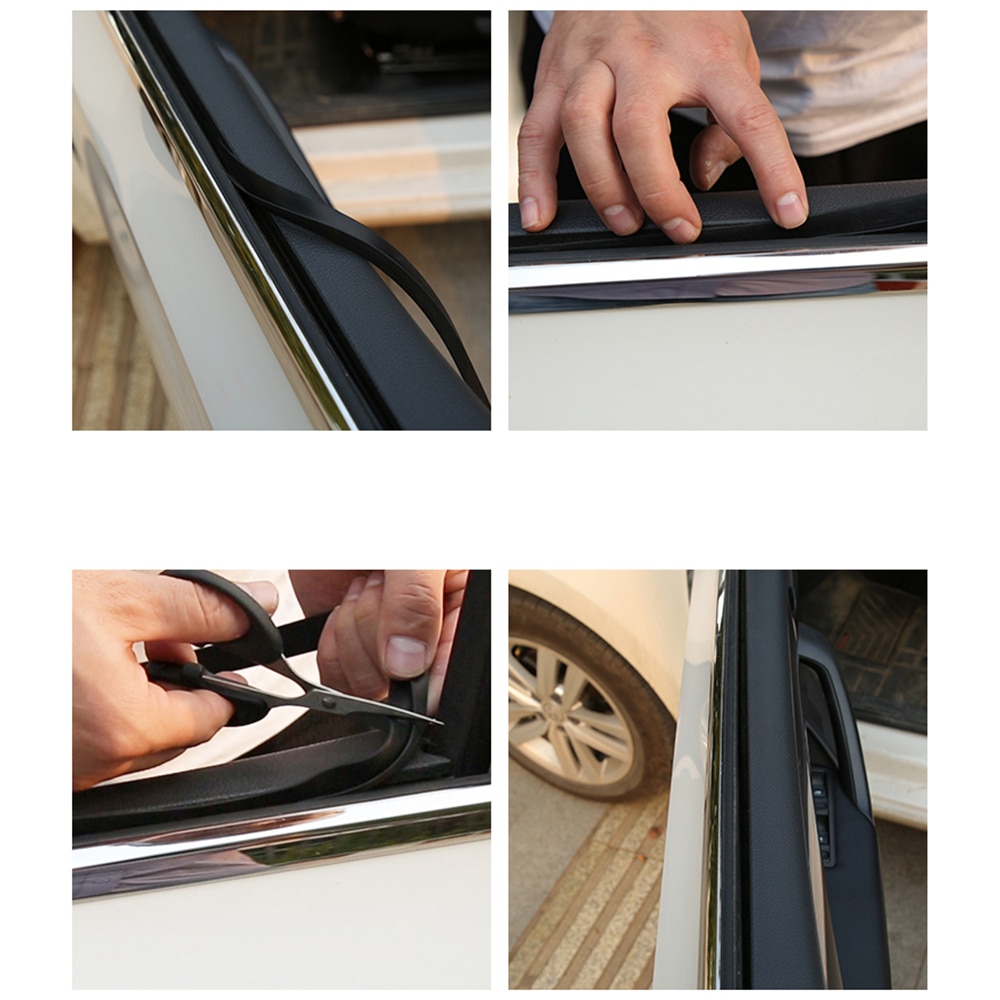 V Type 8.5mm voiture porte verre fenêtre joint ban – Grandado