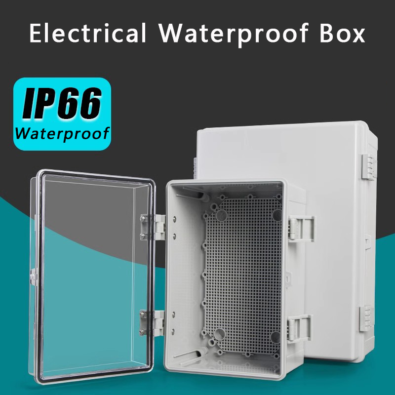 Boîtier électrique en plastique IP66, boîte de jonction de puissance ABS, boîte de Distribution étanche extérieure pour projet d'instruments électriques