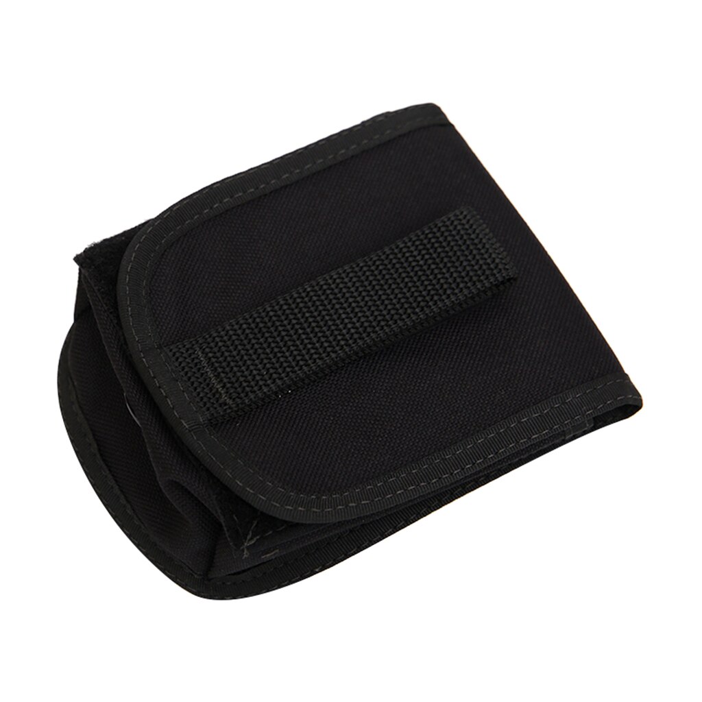 Soporte de plomo de bolsillo de buceo duradero, placa trasera de 2kg, bolsa de cinturón, paquete: Black