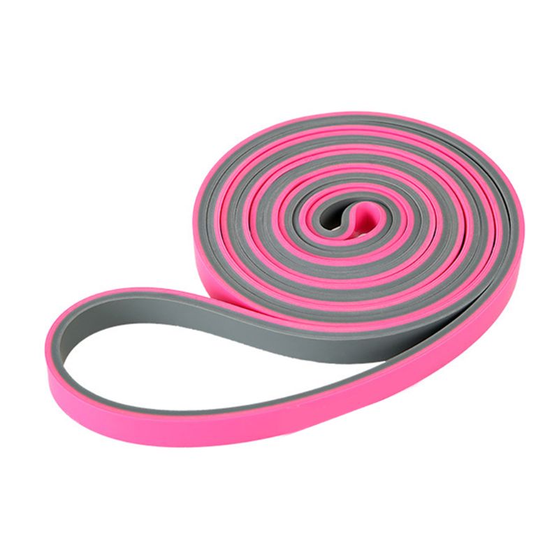 Pull Up Assist Heavy Duty Resistance Band Natural Latex Powerlifting Strap for Strength Training Body Stretching Workout: Red