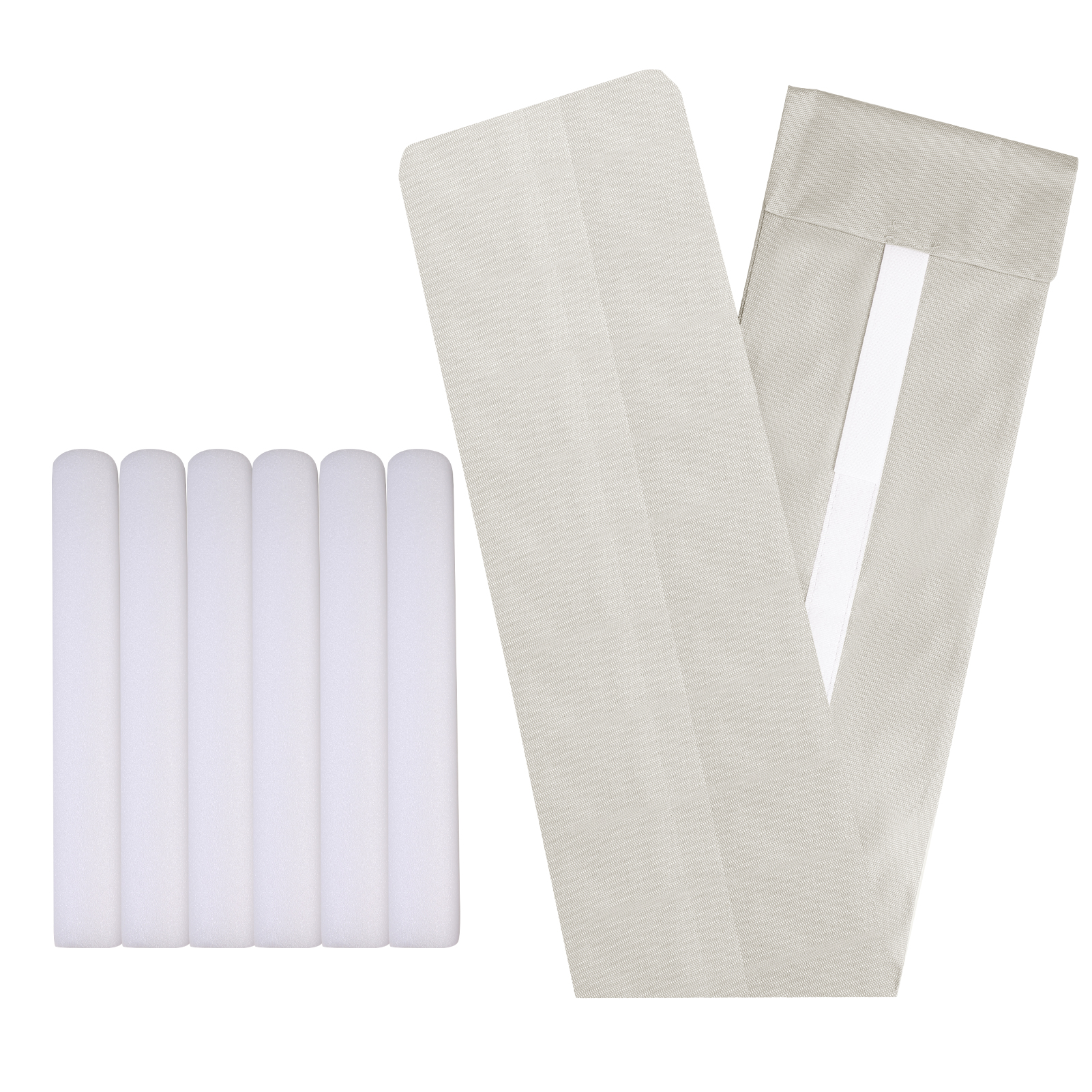 36-Zoll-Dichtungsstreifenstopper mit flexiblem Türboden, schalldichte Dichtung, Dichtungsstreifen, Fenster-Zugluftschutz, Wind- und Staubblocker-Schutz: Khaki