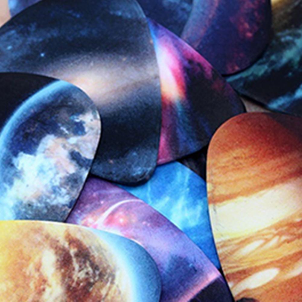 10 Pcs Acoustic Picks Guitar Plectrum Electric Guitar Pick Acoustic Music Picks Plectrum Thickness Guitar Accessories