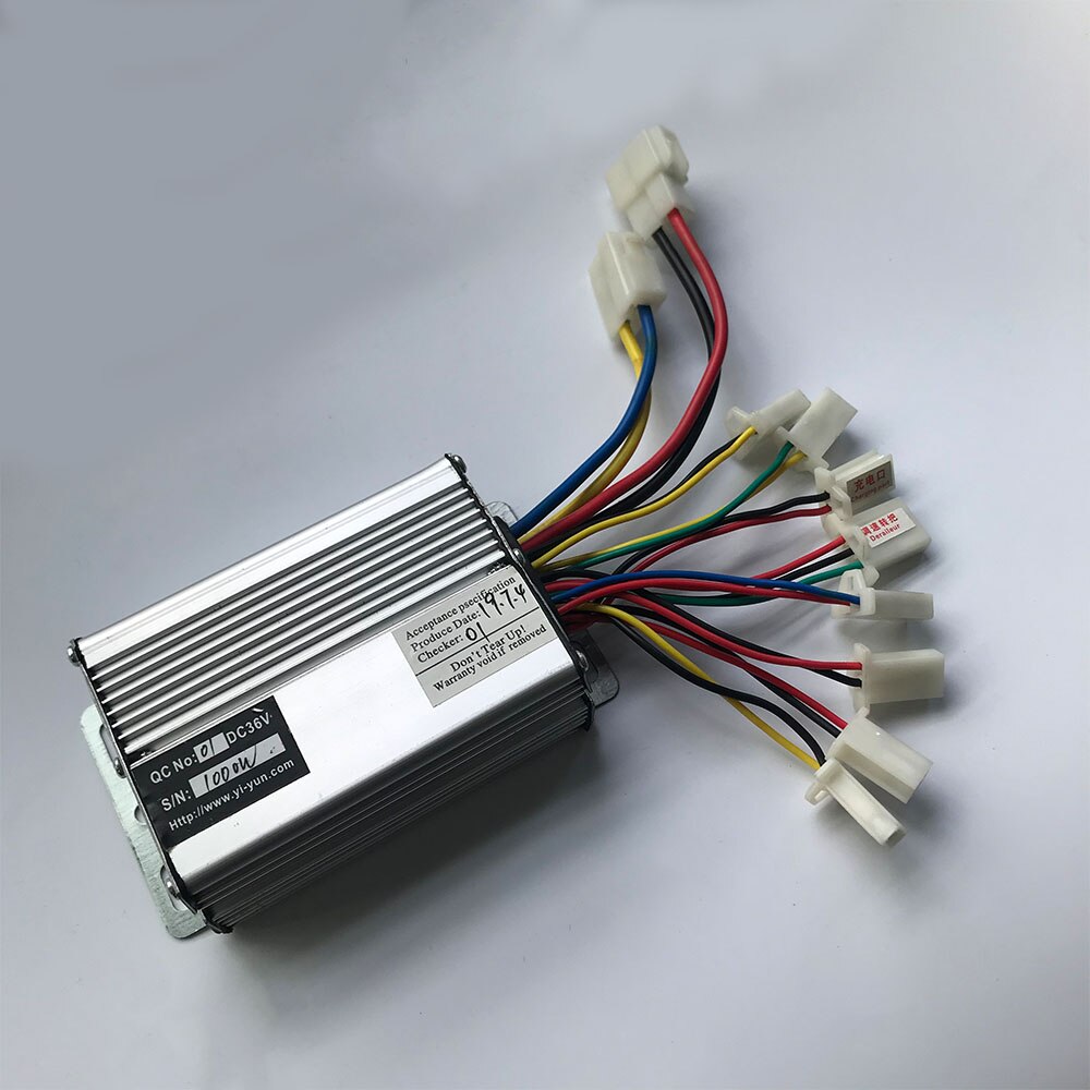 36V 48V 1000W 30A Dc Borstel Motor Controller Elektrische Fiets Controller Speed Controller YK33 Geborsteld Motor Elektrische fiets Onderdelen: 36v 1000w white port