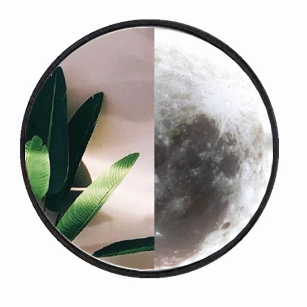 magic mirror makeup mirror with light moon wall lamp living room entrance bathroom decorative mirror wall lamp