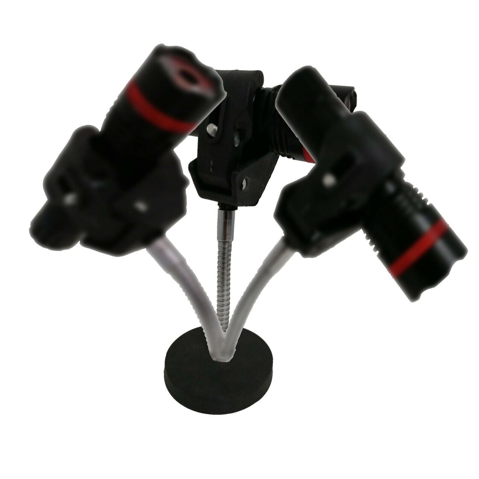 Magnetic Flashlight Holder Flexible Flashlight Mounting Brackets &amp; Strong Magnet