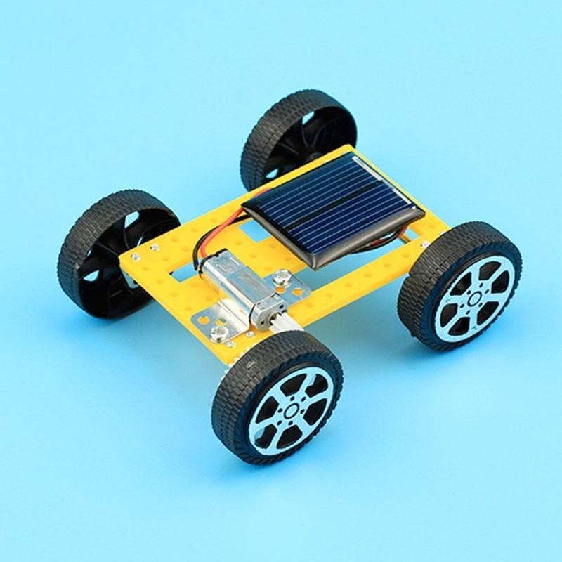 Solar- angetrieben Wagen Bausatz Für Art Diy Pädagogisches Wissenschaft Montieren Spielzeug einstellen Lustige Gerät Hobby Schule Wissenschaft Experiment Spielzeug