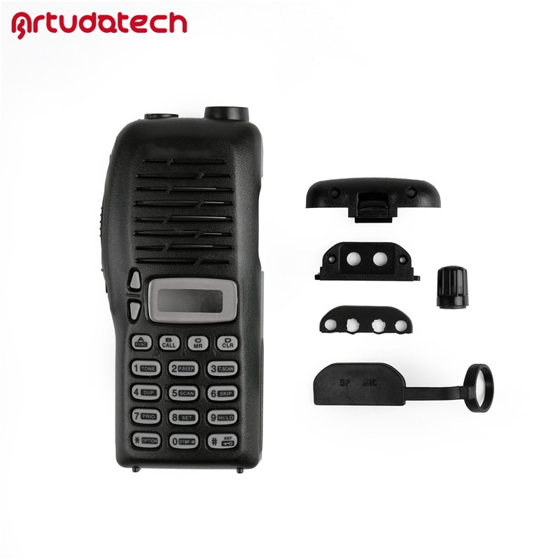 Artudatech 1x Vervanging Front Outer Case Behuizing Cover Shell Voor Icom IC-V8 Ic V8 ICV8 Radio