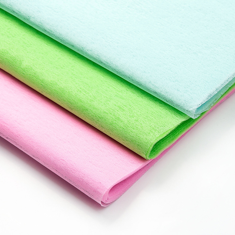 38 Pcs Cotton Paper Flower Wrapping Paper Florist Flower Bouquet Translucent Lining Paper Handmade Folding Flower Material