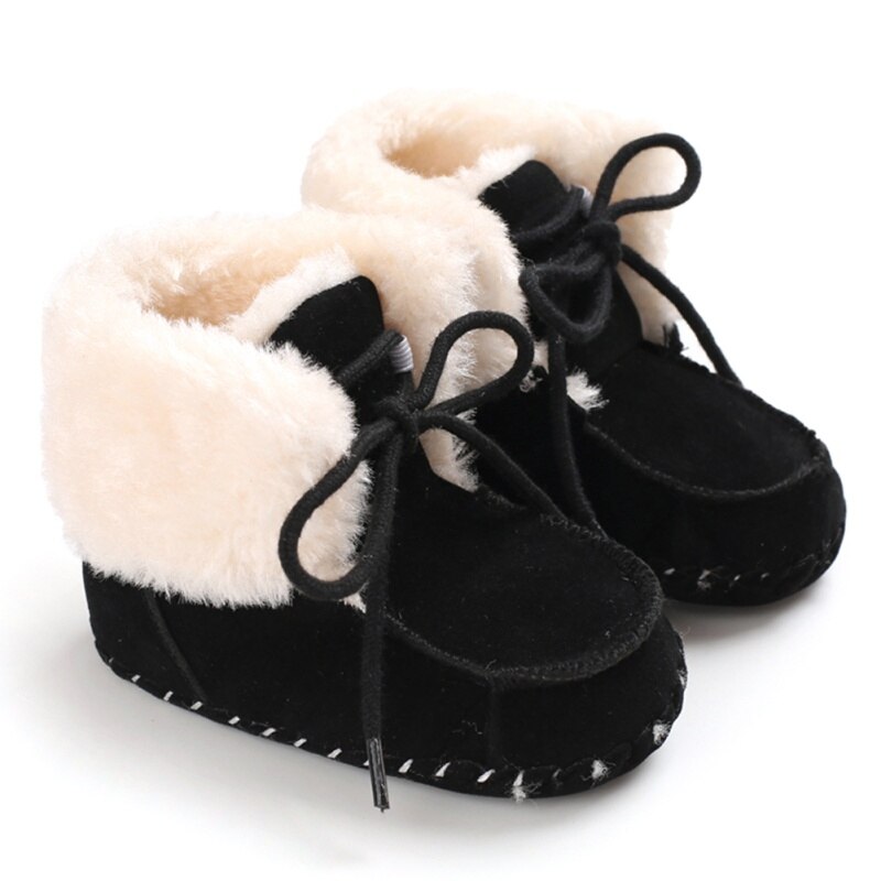 Winter Warm Peuter Baby Baby Meisjes Jongens Warm Anti-Slip Casual Sneakers Peuter Zachte Zolen Wandelschoenen