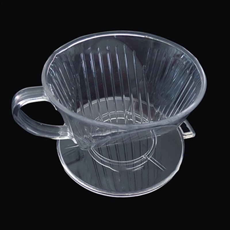 Hand Brewed Reusable Coffee Filter Cup Dripper Cone Shape Coffee Maker Practical Pour Over Serving Mug Cafe Filters Coffee Appli