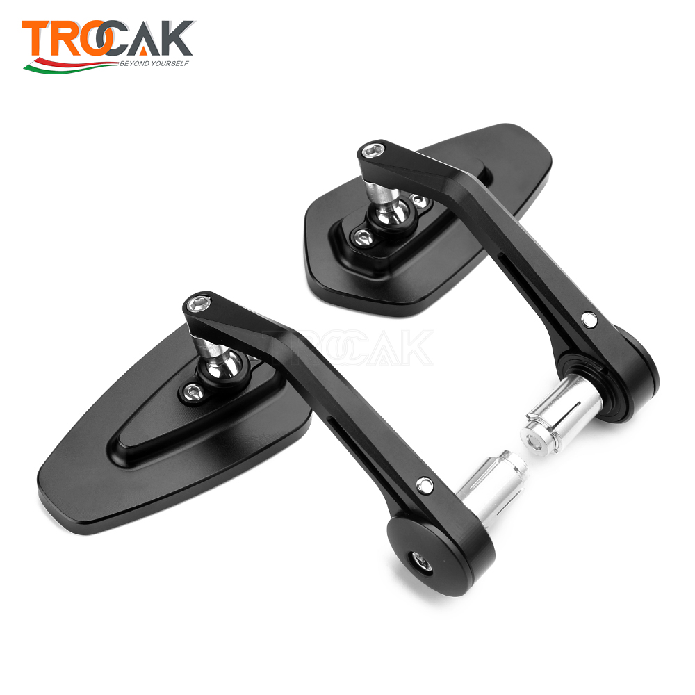 Motoraccessoires Achteruitkijkspiegels Anti-Glare Motor Stuur Zijspiegel Voor Scooters Atv Bike Universal