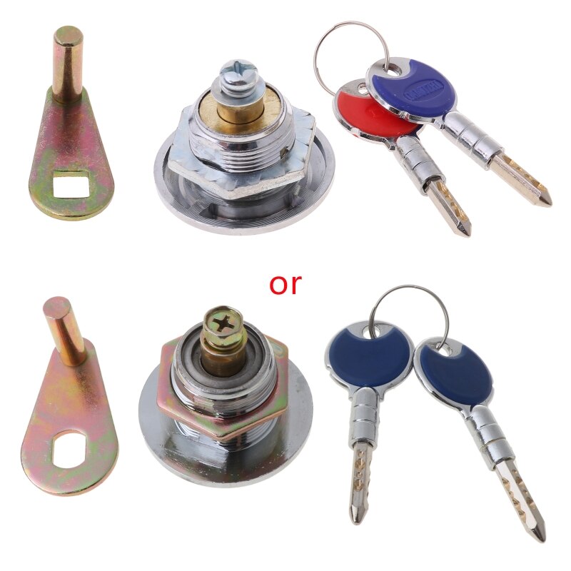 Super Security Safe Deposit Box Anti-theft Lock With Encryption Keys Copper Cylinder 32CD